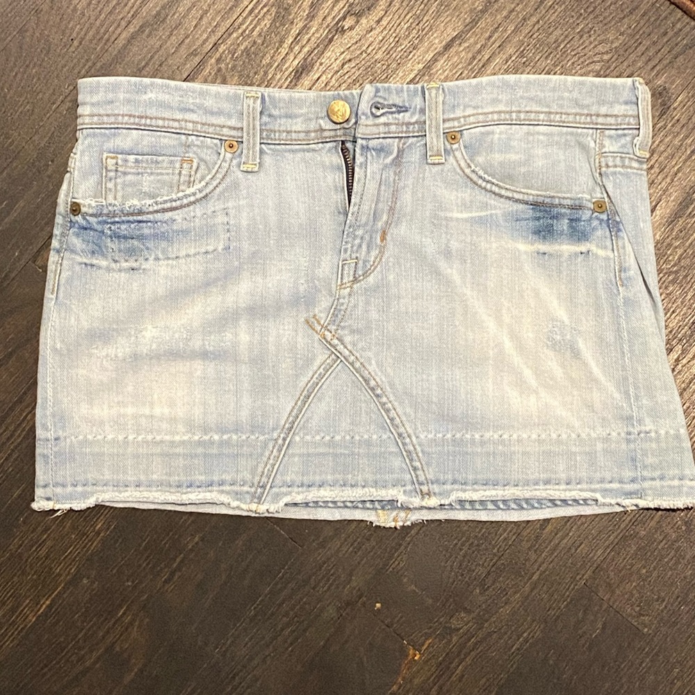Citizens of Humanity LOVE Jean Mini Skirt #373 - Picture 2 of 5